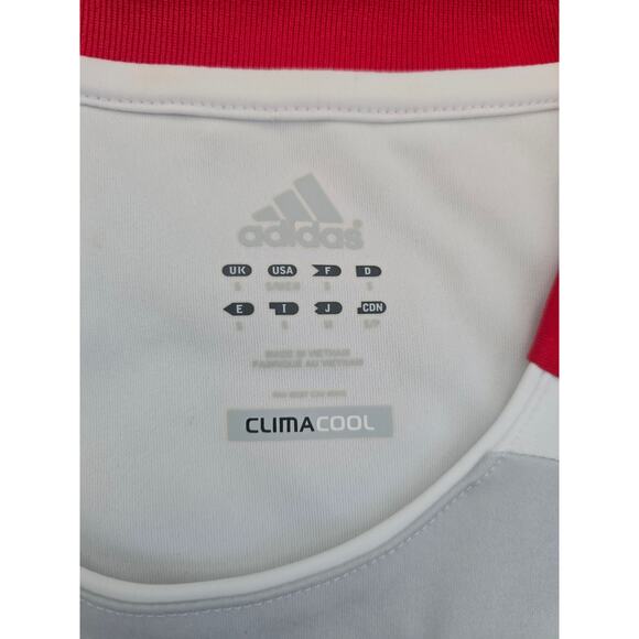 Adidas Team GB London 2012 Soccer Jersey White ClimaCool Shirt Size L Pre-owned - Picture 3 of 10